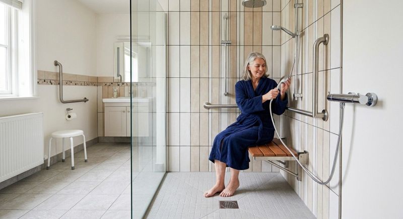 Accessible Shower Construction in Doylestown, PA