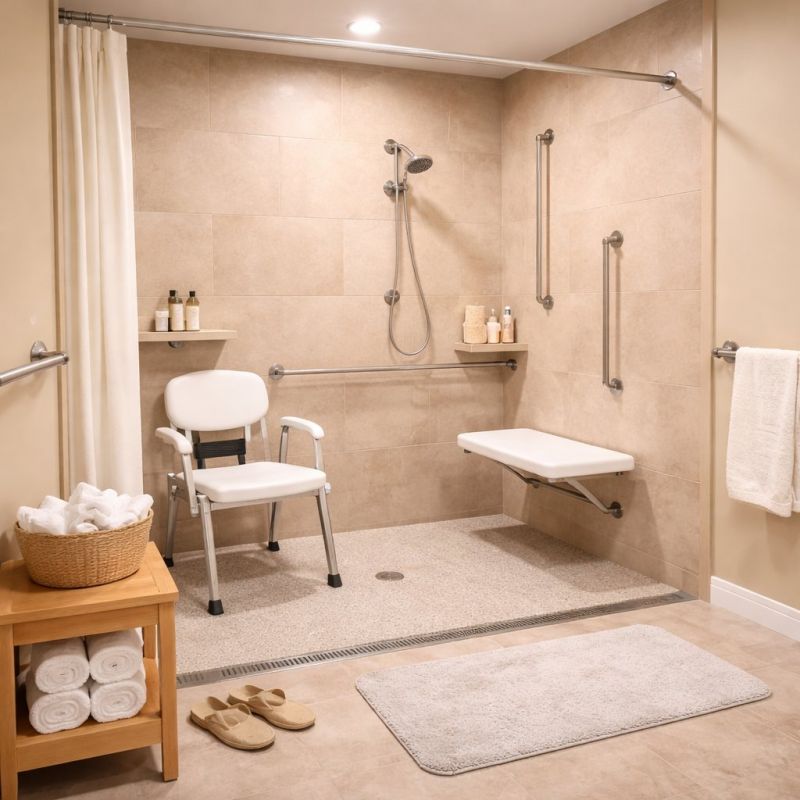 Elderly Shower Installation in Palm Coast, FL