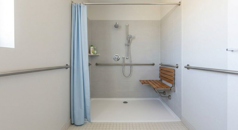 Handicap Shower Installation in Framingham, MA